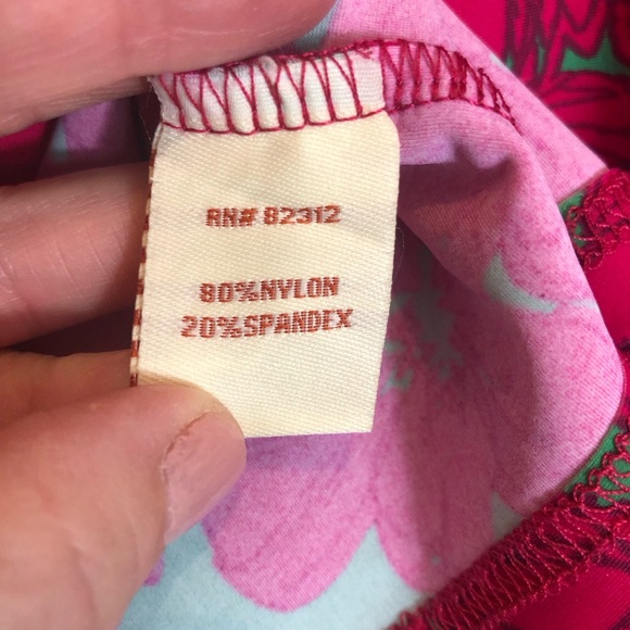 Anthropologie Aryeh Pink and Green Floral Print Dress. Size Small - Picture 4 of 6